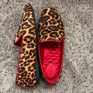 Birdies Leopard Print Women's Loafers size 9.5
